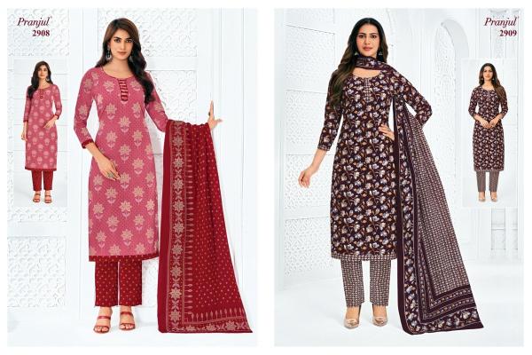 Pranjul priyanka vol 29 cotton dress material wholesalers mumbai
